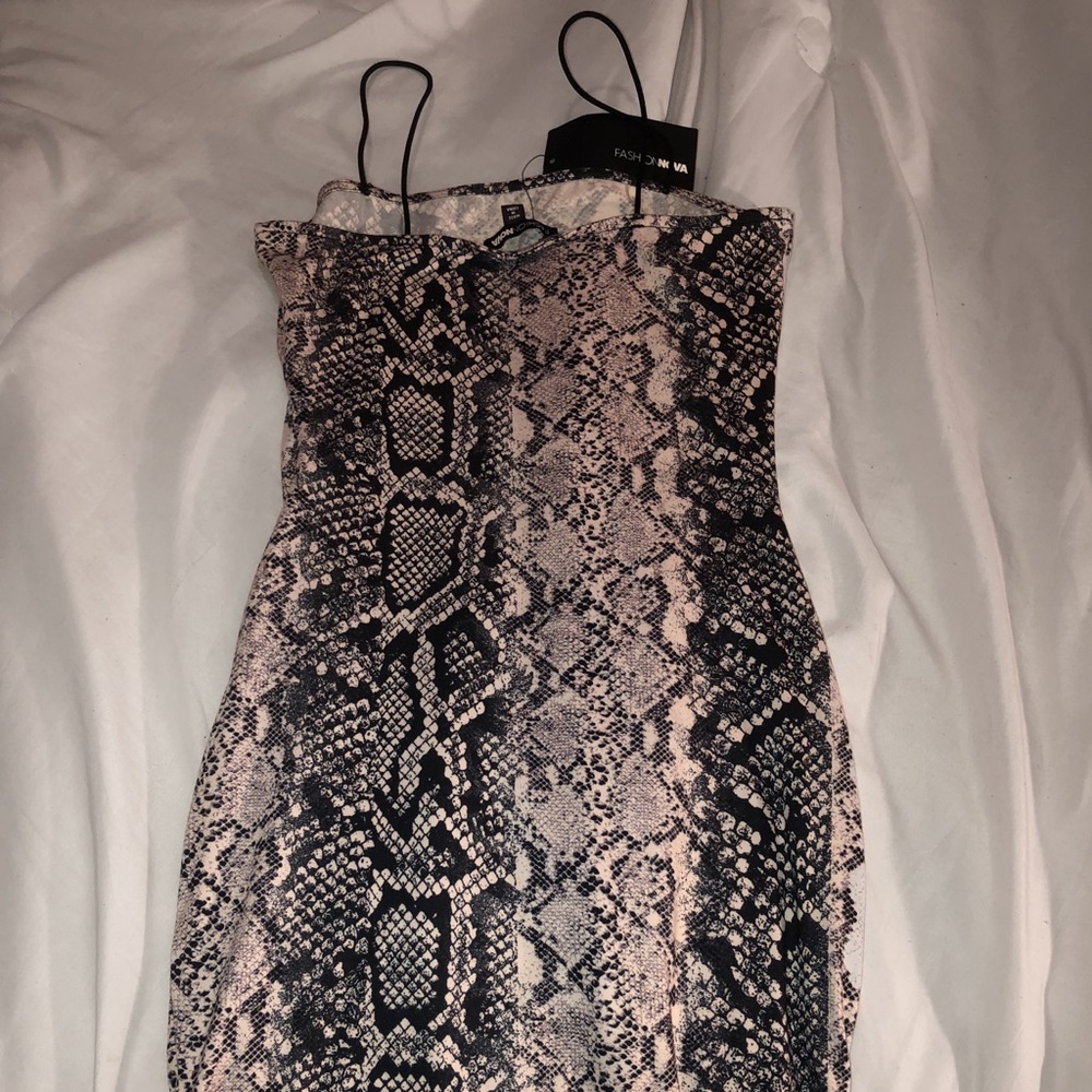Snake Mini Dress - Picture 2 of 3